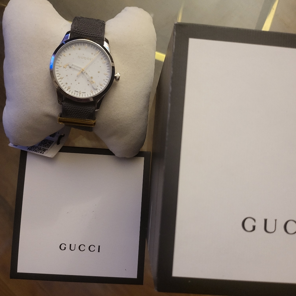 Authentic Gucci 38MM Arial G- Timeless Watch - Picture 8 of 11